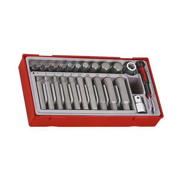 23 Piece 1/2" Drive Regular/Long Hex Bit Set
